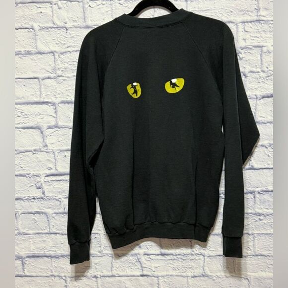 CATS Broadway Tour Sweatshirt Size XL 1981 Deadstock Vintage 80s Musical Play - Picture 2 of 9